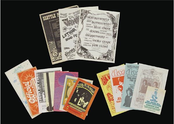 Posters and Handbills - The Doors 1967-71 Concert Handbill Find (15)