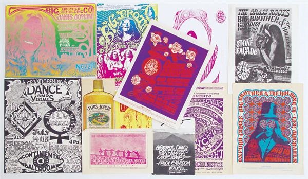 Posters and Handbills - Janis Joplin Handbill Find (12)