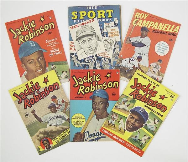 Brian Strum Collection - Assorted Brooklyn Dodgers Comic Books (11)