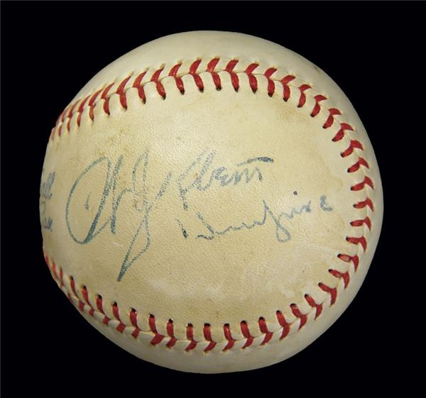 Brian Strum Collection - Bill Klem Single Signed Baseball
