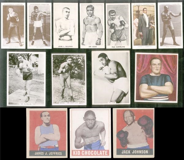 Boxing Cards - Early British Boxing Card Collection