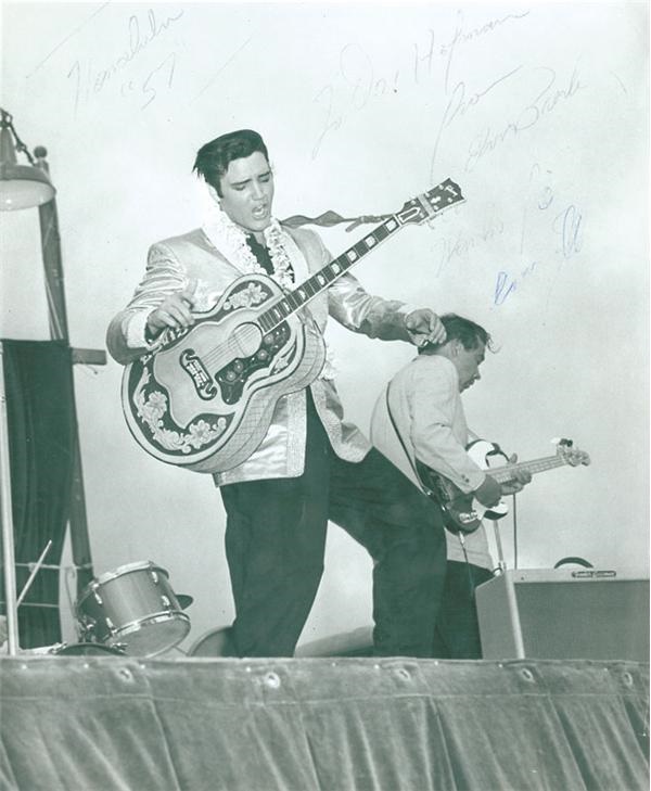 Elvis Presley Signed Photos (2)