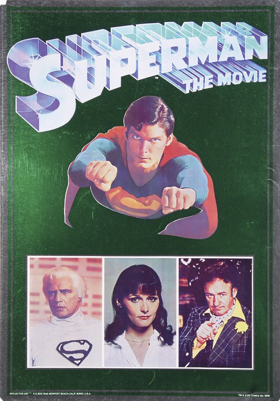 - Rare <i>Superman</i> The Movie Poster (21x30")