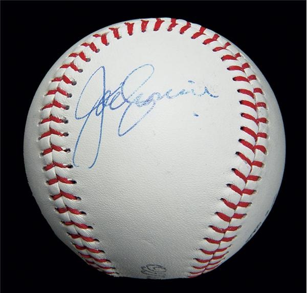 Single Signed Baseballs - Joe Cronin Single Signed Baseball