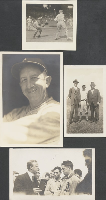 Baseball Photographs - Ed Collins Snap Shot Photograph Collection of George Burke (5)