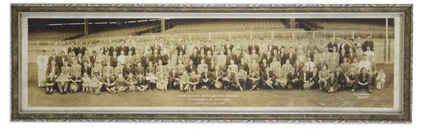 NY Yankees, Giants & Mets - 1927 World Series Ushers Panorama (29.5x8")