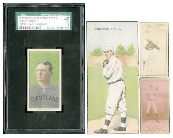 Baseball and Trading Cards - Miscellaneous Baseball Tobacco Card Collection (50)