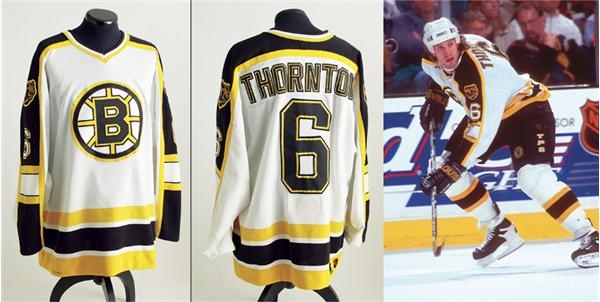 Hockey Sweaters - Joe Thornton Game Rookie Jersey