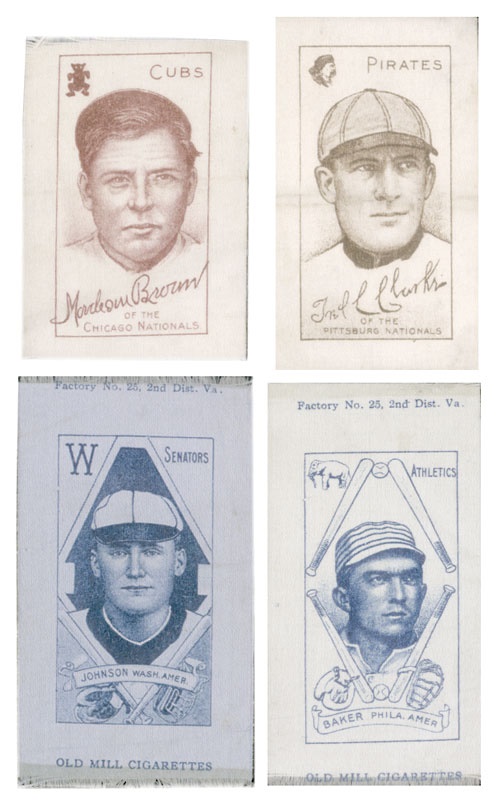Baseball and Trading Cards - 1909 S74 Silks (34)