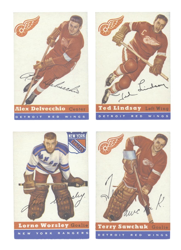 Hockey Cards - 1954/55 Topps Hockey Set