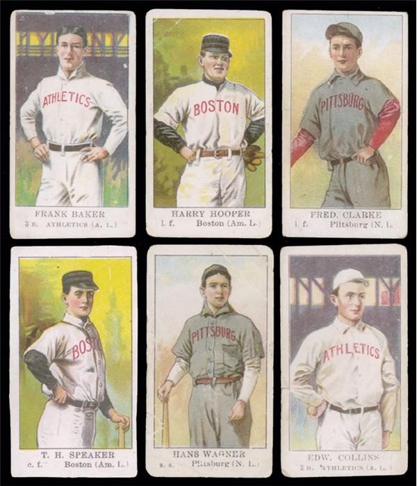 Baseball and Trading Cards - 1909-10 (E91, Set B & C) American Caramel Collection (38)