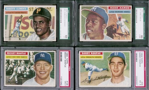Baseball and Trading Cards - 1956 Topps Baseball Set