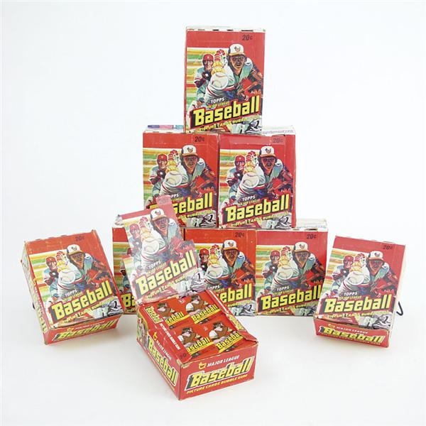 Unopened Cards - 1978 Topps Baseball Wax Boxes (9)