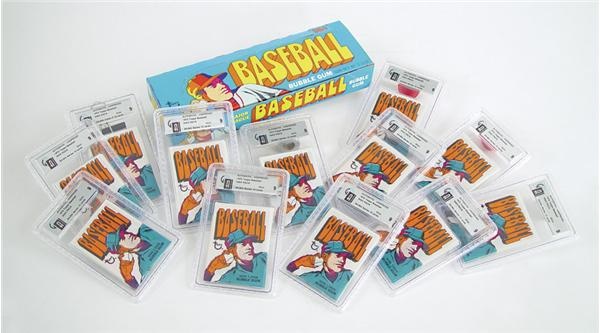 Unopened Cards - 1972 Topps High-Number Baseball Wax Box