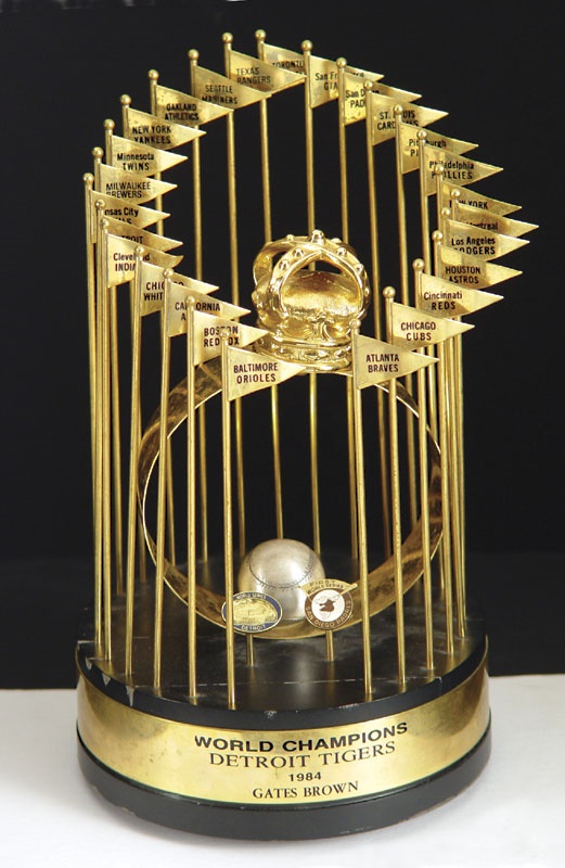 Chicago Cubs World Series trophy presentation