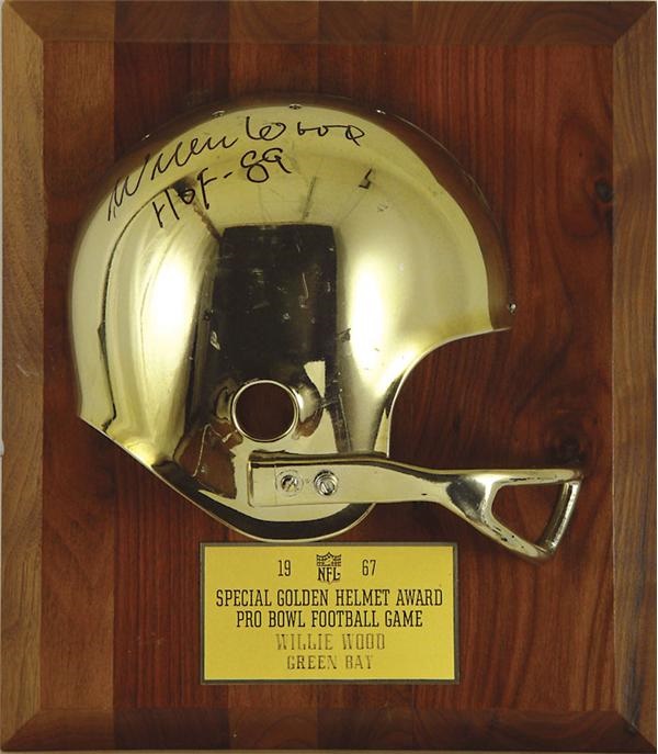 Football - Willie Wood Pro Bowl Award