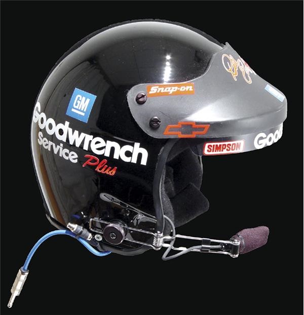 - Dale Earnhardt's Race Worn Helmet from Final Season