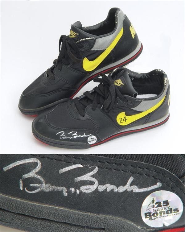 - Circa Late 1980's Barry Bonds Game Worn Turf Shoes