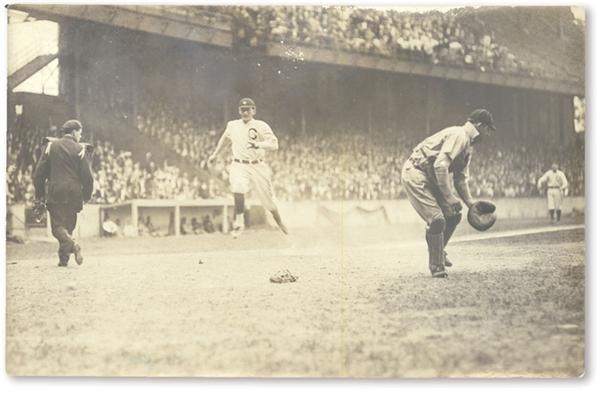 Baseball Photographs - Circa 1911 Joe Jackson Real Photo Postcard (3.5x5.5")
