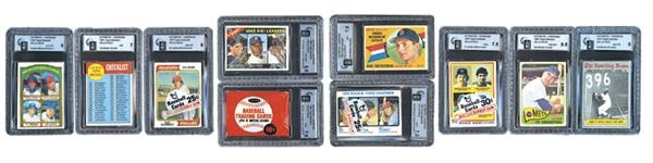 Unopened Cards - 1960-1978 Topps Baseball Cello Packs Collection (10)