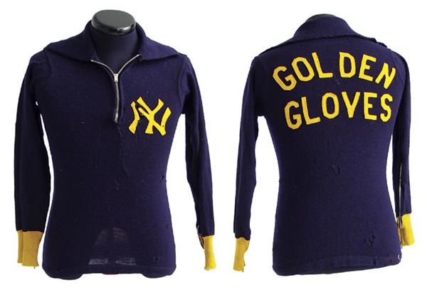 Sugar Ray Robinson - 1939-40 Sugar Ray Robinson Golden Gloves Sweater