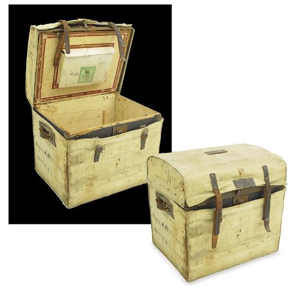 Civil War Trunk Used by Lieutenant J.H. Baldwin