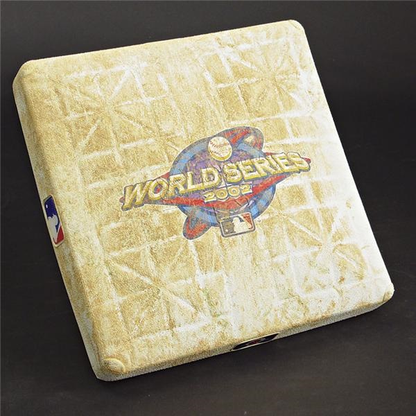 - 2002 World Series Game 7 Used Base