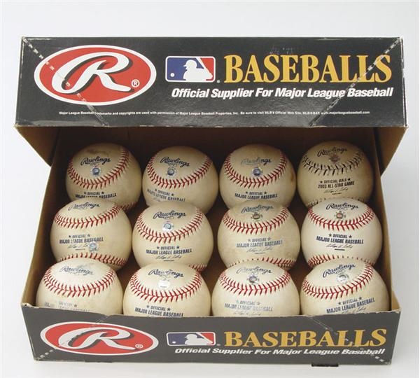 Barry Bonds - Barry Bonds Game Used Home Run Baseball Collection (12)