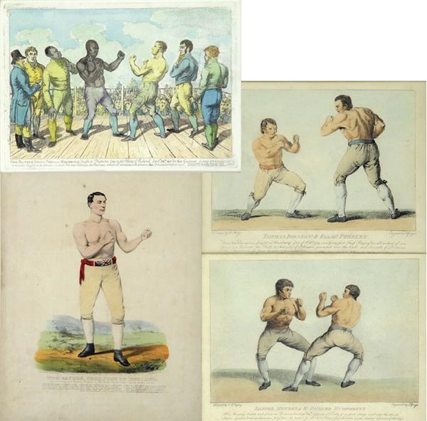 English Boxing Prints (4)
