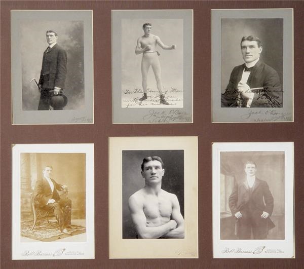 Muhammad Ali & Boxing - Jack O'Brien Signed Cabinet Photograph Display (6)