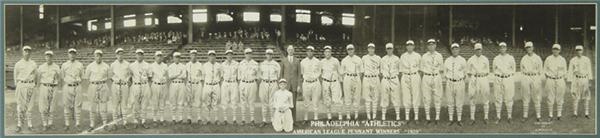 1929 Philadelphia Athletic's Signed Panorama (30x8")