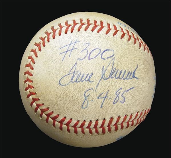 Game Used Baseballs - Tom Seaver's 300th Win Game Used Baseball