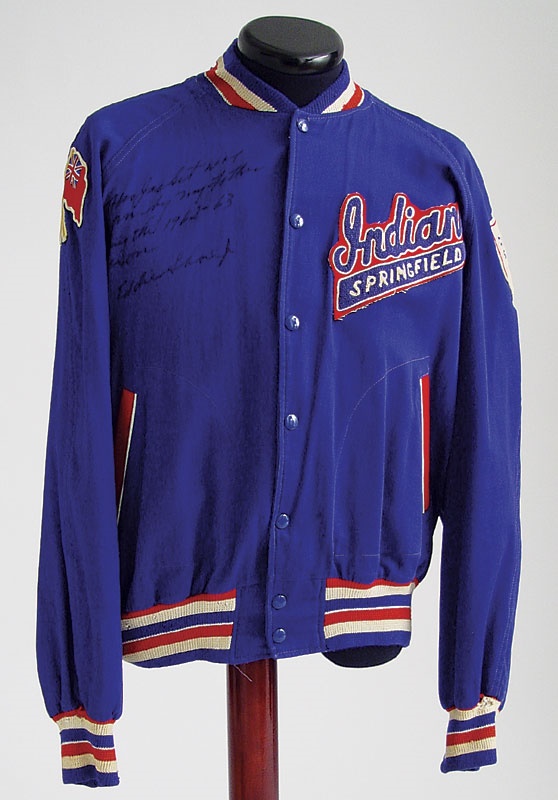 Eddie Shore's 1962-63 Springfield Indians Jacket