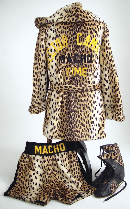 Muhammad Ali & Boxing - Hector Macho Camacho Robe, Trunks & Shoes