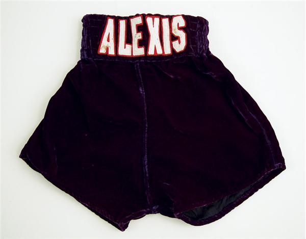 Muhammad Ali & Boxing - Alexis Arguello Fight Worn Trunks