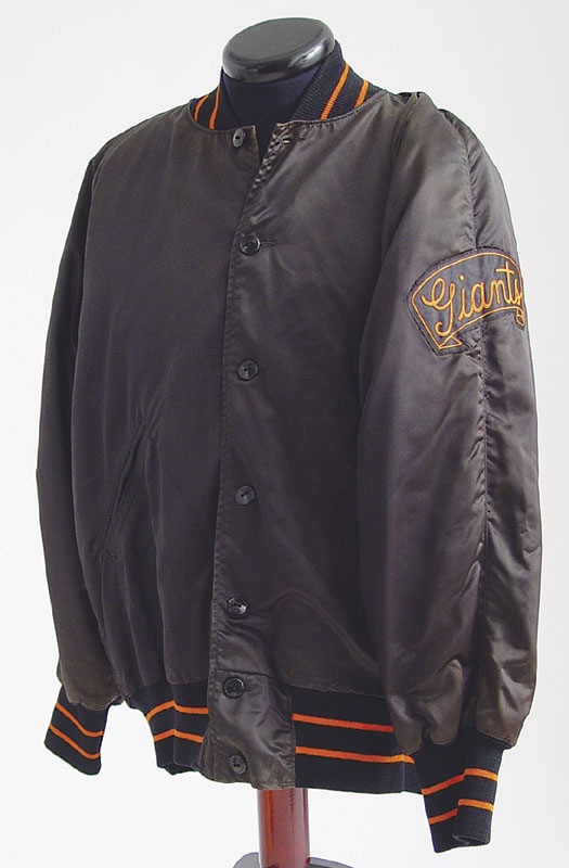 Baseball Equipment - Leo Durocher's New York Giants Jacket