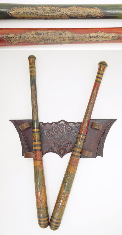 Martin Dihigo 1938 Award Bats (2)