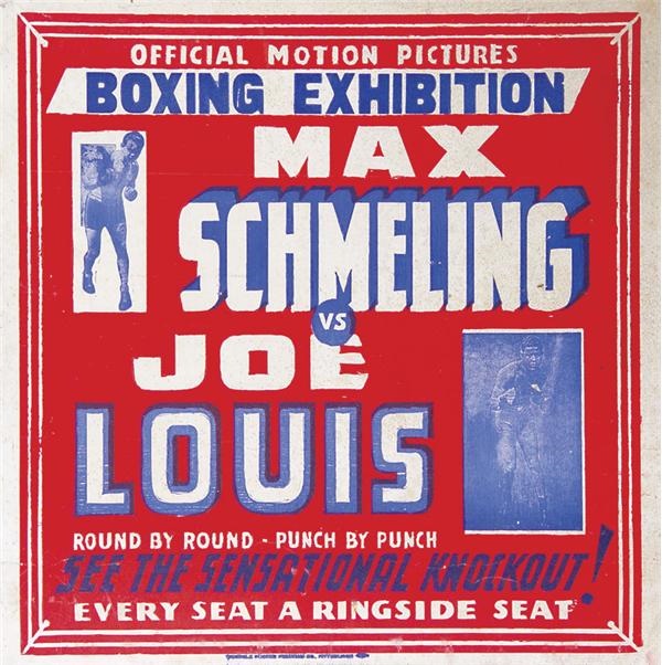 Muhammad Ali & Boxing - Louis-Schmeling Poster
