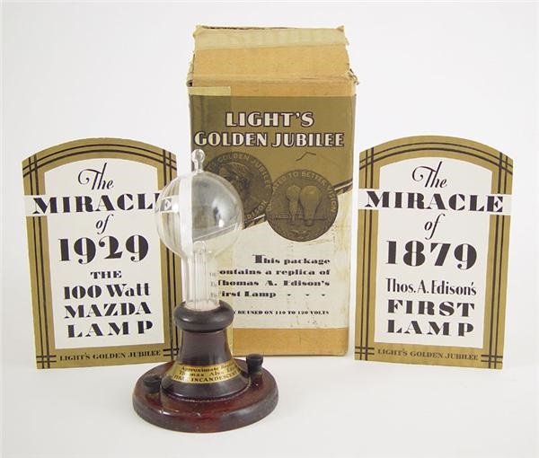 Historical - 1929 Thomas Edison Golden Jubilee Light Display