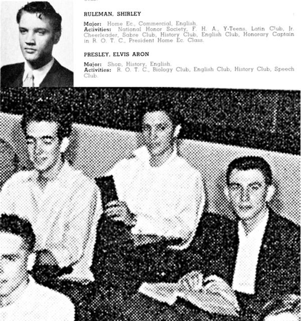 The Seth Poppel Yearbook Library - Elvis Presley High School Yearbook