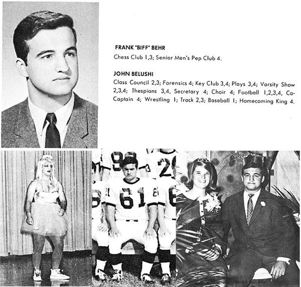The Seth Poppel Yearbook Library - John Belushi High School Yearbook
