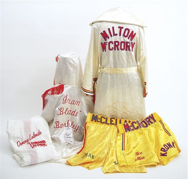 Muhammad Ali & Boxing - Kronk Boxers Fight Worn Robes and Trunks (5)