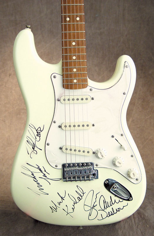 Great White Signed Guitar