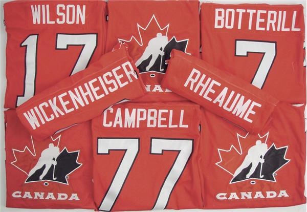 Hockey Sweaters - 97-98 Womens National Team Regular Season Red Set (20)