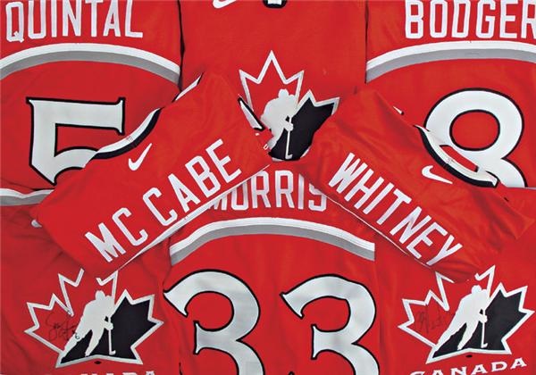 Hockey Sweaters - Team Canada Men's World Championships 1998-99 Pre Comp Jerseys (15)