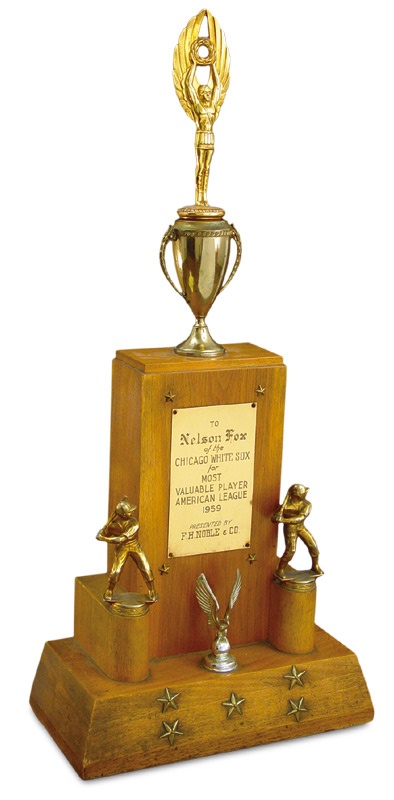 Baseball Awards - 1959 Nellie Fox MVP Award