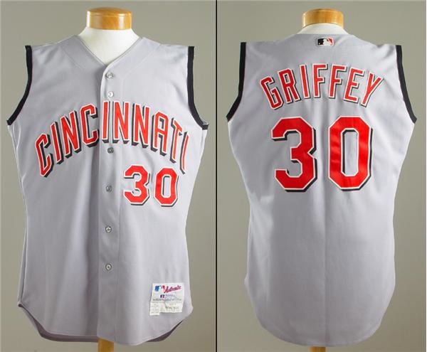 Baseball Jerseys - 2003 Ken Griffey, Jr. Game Worn Jersey