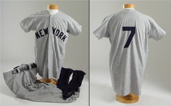 - Mickey Mantle Uniform from the Movie “61”