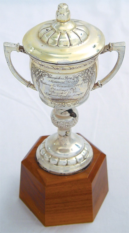 Hockey Rings and Awards - 1960's Lady Byng Memorial Trophy (12")