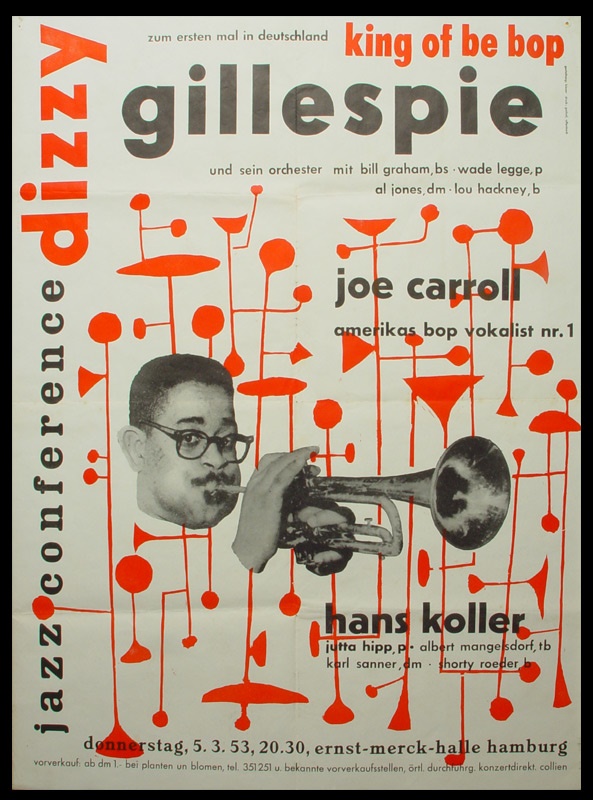 Jazz - Dizzy Gillespie Jazz Poster